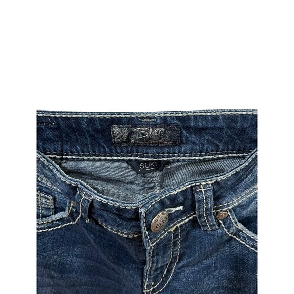 Silver Jeans Co. Suki Mid-Rise Bootcut Jeans Size W28 / L30 Womens Denim - Picture 3 of 7
